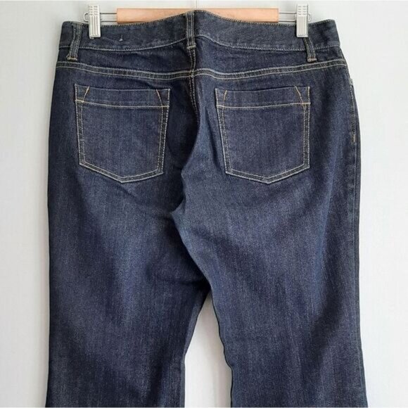 ANN TAYLOR Curvy Fit Bootcut Leg Blue Jeans Sz 10 - Picture 7 of 13